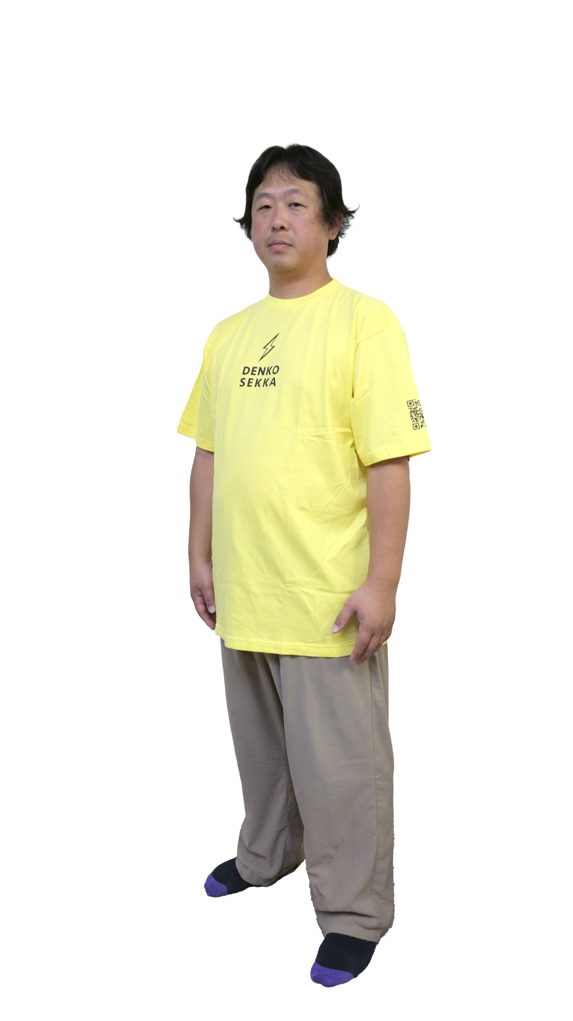 電光石火Tシャツ(イエロー)